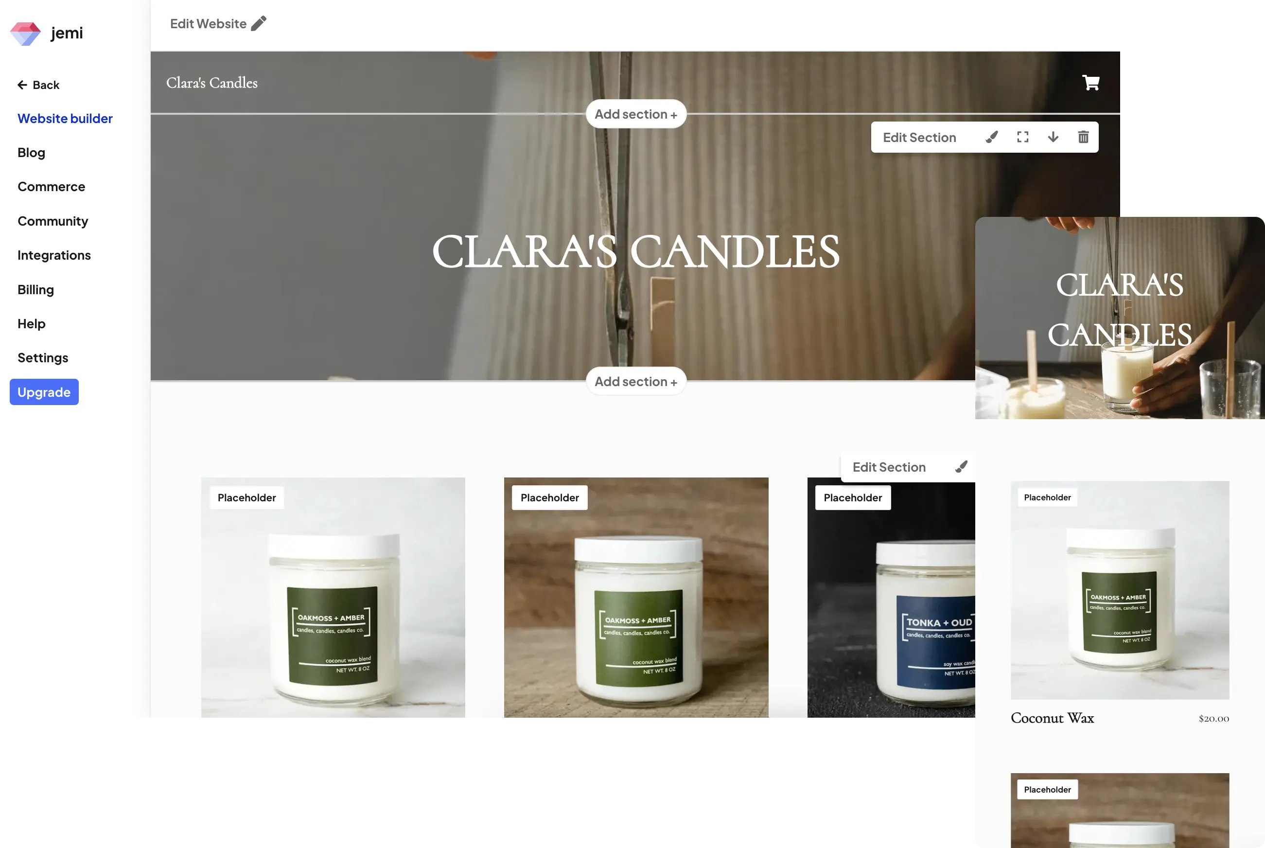 Claras Candles